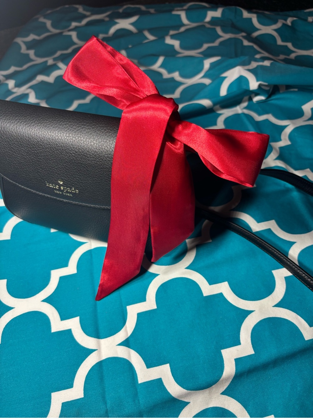 New Satin Red Scarf Hair Tie Twilly Purse Bag 1.5” x 40”